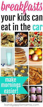 Meals On The Bus Kid Friendly Breakfasts To Go Kandy Apple Mama Breakfast For Kids Kid Friendly Breakfasts Breakfast On The Go