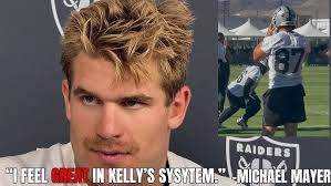 RAIDERS: MICHAEL MAYER ON WHY HE'LL SUCCEED IN CHIP KELLY'S OFFENSE