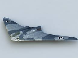 Horten ho 229 spirit of thuringia. Horten Ho 229 German Fighter Aircraft 3d Model Cadnav