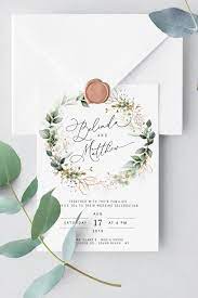 Cleo Wedding Invitation Template Boho Wedding Invite Etsy In 2021 Free Wedding Invitation Templates Wedding Invitation Templates Free Wedding Invitations