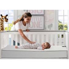 Simmons Kids Beautyrest Black Solitaire 2 Stage Crib Or Toddler Mattress In 2020 Toddler Mattress Moon Crib Baby Mattress