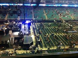 greensboro coliseum section 209 concert seating