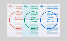 Institut De Recherche Pour Le Developpement Identite Visuelle Research Institute Sustainable Development Brochure Design Inspiration