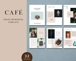 Minimalist Ebook Workbook Template Design Instant Download And Edit In Canva In 2020 Workbook Design Workbook Template Workbook