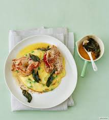 Saltimbocca Auf Erbsen Polenta Rezept Polenta Rezepte Rezepte Polenta