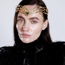 Elven Crown, Elven Tiara, Fantasy Tiara, Elf Headpiece, Cosplay Crown,  Cosplay Tiara, Crystal Headband, Crystal Tiara, Medieval Crown