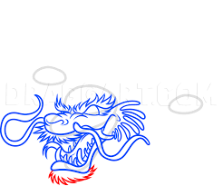 Dragon tattoo designs are versatile. How To Draw A Chinese Dragon Tattoo Coloring Page Trace Drawing