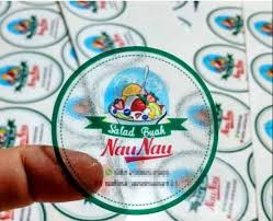 Di bawah ini adalah contoh surat penawaran. Promo Label Produk Makanan Stiker Transparant Cutting Gratis Studio Cetak Digital