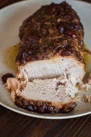 Slow Cooker Cranberry Pork Loin The Magical Slow Cooker Recipe Pork Loin Recipes Slow Cooker Pork Roast Pork Tenderloin Recipes