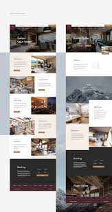 Ozon Hotels Website On Behance Hotel Website Design Hotel Website Web Layout Design