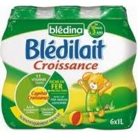 Pour contribuer à la croissance osseuse de votre enfant. French Click Bledina Bledilait Croissance Bouteille 6x1l