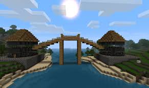 I've been practicing my bridging a lot and decided to see what times i can get on each of my favorite bridging servers. Minecraft Bridge By Cj64 On Deviantart Minecraft Houses Aesthetic Minecraft Houses Simple Minecraft