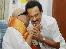 The party's general secretary k.anbalagan announced that mr.stalin will be the new president of the party. Kalaignar M K Stalin To Father M Karunanidhi Where Ve You Gone Without Telling Me Chennai News Times Of India