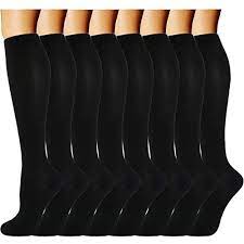 Review Analysis Pros Cons Actinput Compression Socks 8 Pairs For Women Men 15 20mmhg Best Medical Running Nursing Hiking Recovery Basketball Socks
