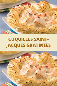 Coquilles Saint Jacques Gratinees Recettes Du Monde En 2020 Recettes De Cuisine Coquilles Saint Jacques Gratinees Coquille Saint Jacques