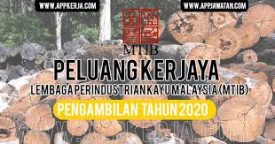 Untuk makluman, terdapat beberapa kekosongan jawatan yang dibuka untuk permohonan oleh pihak lembaga perindustrian kayu malaysia (mtib). Jawatan Kosong Di Lembaga Perindustrian Kayu Malaysia Mtib Appkerja Malaysia