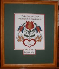 Get it as soon as thu, apr 8. Counted Cross Stitch Wedding Sampler