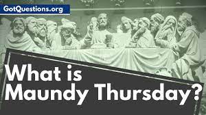 Jesus on this day prior to the last supper washed the disciples feet to share his love and show humility. What Is Maundy Thursday Holy Thursday Gotquestions Org