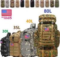 30L-120L Military Tactical Backpack Rucksack Camping Hiking Bag Outdoor  Travel | eBay