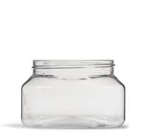 PET Firenze Square Jars | Pretium Packaging