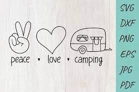 Free Free 90 Peace Love Camping Svg SVG PNG EPS DXF File