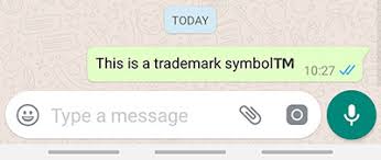 Whatsapp emojis are used on all messenger platforms — android, ios, web.an exceptional point is that it is whatsapp that has support for the texas flag emoji, by the way, this emoticon is officially supported by unicode. Why Does Trademark Symbol On Whatsapp For Android Come Out Big And Bold Whatsapp
