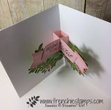 Remember to include tabs as. 2017 Video Lovely Laurel Pop Up Card Stampin Up Lovely Friends Lovely Laurel Thinlits Dies 143731 Lovely Frie Cards Pop Up Cards Creative Cards