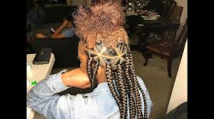 Jumbo triangle box braids tutorial : Jumbo Triangle Box Braids Very Detailed Parting Tutorial Video Black Hair Information