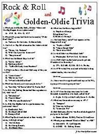 Only true fans will be able to answer all 50 halloween trivia questions correctly. Rock Roll And Golden Oldie Trivia Etsy In 2021 Rock And Roll Songs Trivia Golden Oldies