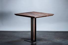 I Beam Pedestal Base 2 Top Two Top Restaurant Base Industrial Table Base Pedestal Table Base Coffee Table Design Table