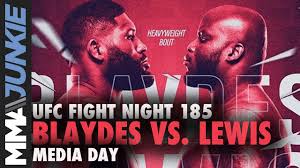 Ufc fight night is still open for picks to be entered. Ufc Fight Night 185 Media Day Youtube