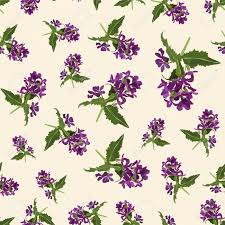 New users enjoy 60% off. Seamless Cute Floral Vector Pattern Background Purple Flower Royalty Free Cliparts Vectors And Stock Illustration Image 104184856
