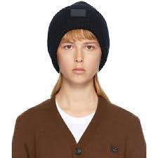 Great web page or blog background or desktop wallpaper. Shop Acne Studios Black Rib Knit Patch Beanie In 900 Black