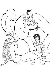 Dibujos Para Colorear Aladdin