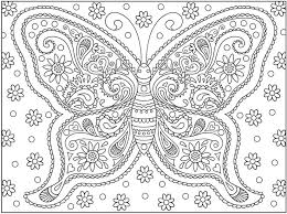 Free printable butterfly coloring pages scroll down the page to see all of our printable butterfly pictures. Relaxing Easy Butterfly Coloring Pages For Adults All Round Hobby