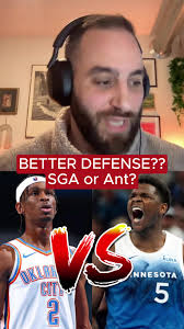 Who’s the better defender?? Ant🐜 or SGA⚡️ #nba #timberwolves #fyp  #okcthunder #anthonyedwards #sga
