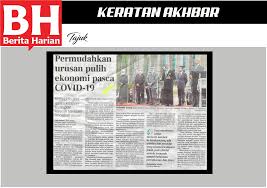 Sila pilih tahun dan bulan: Pahang State Development Corporation Keratan Akhbar Tahun 2020