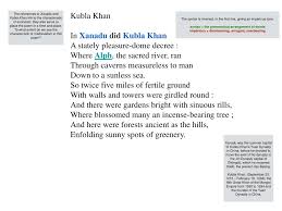 Where alph, the sacred river, ran through caverns measureless to man down to a sunless sea. Ppt Kubla Khan Powerpoint Presentation Free Download Id 5369218