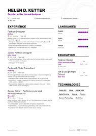 Top Fashion Designer Resume Examples Expert Tips Enhancv Com