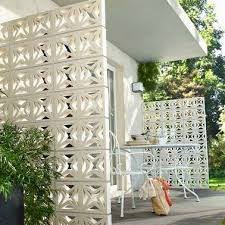 Mur D Intimit En C Dre Breeze Block Wall House Styles Breeze Blocks