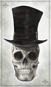 Skull With Top Hat Skull Skull Artwork Skull Art