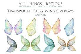 Overlays 20 Png Fairy Wings Set 3 Magic Overlay Faery Etsy Photoshop Overlays Overlays Faeries