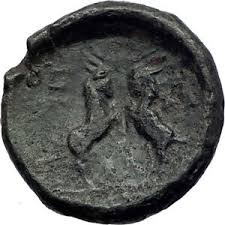 El potencial de la moneda es alto. Amphipolis Macedonia 187bc Ancient Greek Coin Zeus Goat Battle Rare I73192 Ebay