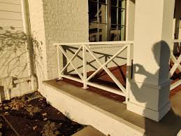 Our iron x handrail line produces a safer environment while maintaining the beauty of the entrance. X Pattern Iron Railings The Iron Anvil Salt Lake City Utah