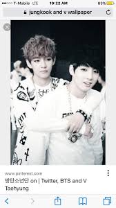 How can i feel blue when @ bts_twt just gave us an incredible # mtvunplugged performance of blue & grey?? Bts V And Jungkook Cute 575x1024 Wallpaper Teahub Io