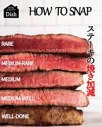 ステーキの焼き加減 ステーキ キャンプ飯 料理のコツ