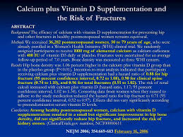 New england journal of medicine. Ppt Vitamin D Or Calcium And Prevention Of Fracture Powerpoint Presentation Id 1075194