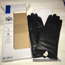 Women S Fownes Bros Leather Gloves Touchscreen Nwt