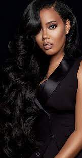 Available in clip in hair extensions, lace front wigs, hair bundles, lace closures and lace frontals. Angela Simmons Angela Simmons Long Hair Styles Shiny Hair