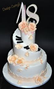 Le Torte Decorate Di Cettyg 18 Anni Torte Torte A Tema Musica Torte Per Festa